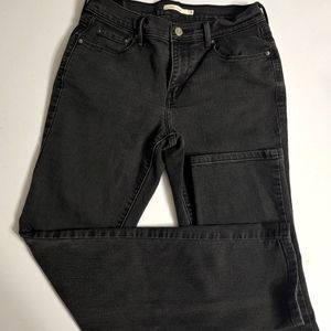 Levi 505 Straight black jeans